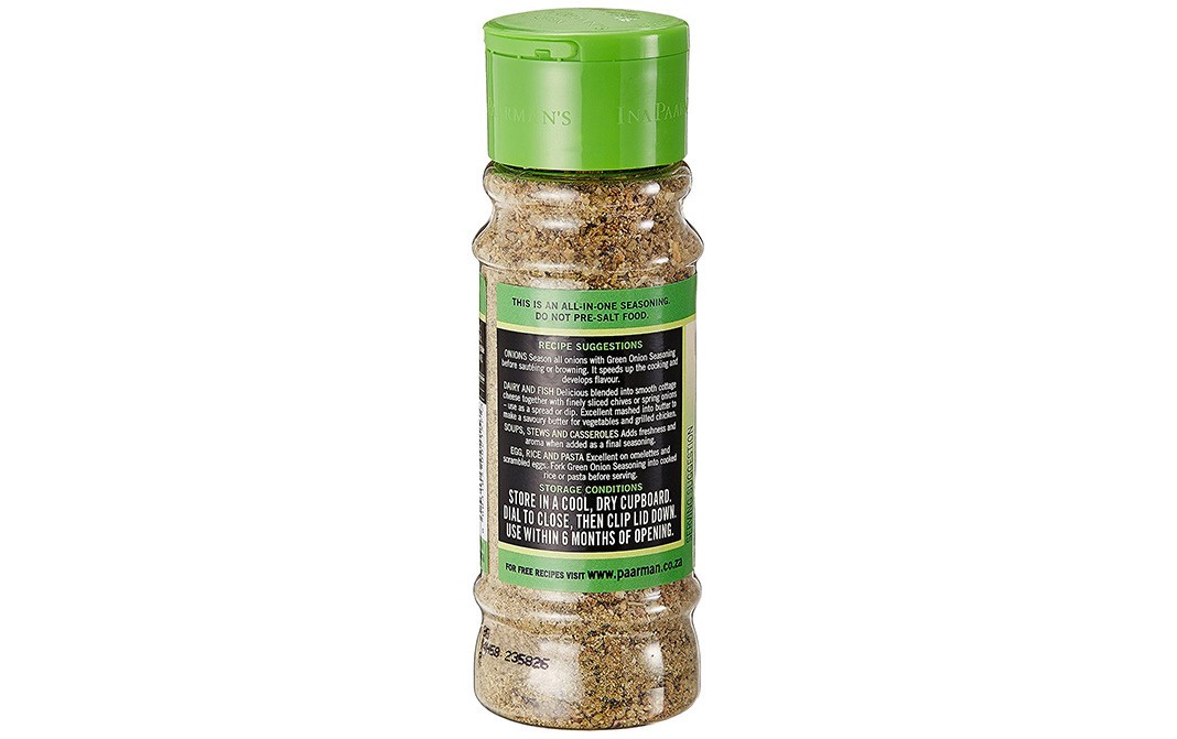Ina Paarman's Green Onion Seasoning   Bottle  200 millilitre